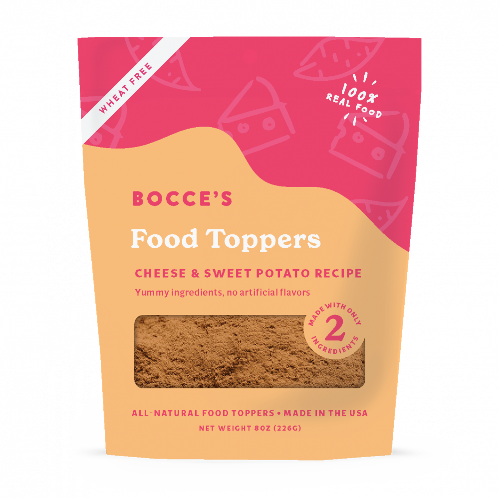 Bocce's Bakery Cheese & Sweet Potato Food Topper
