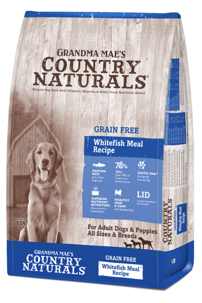 Country Naturals Grain Free Whitefish Dog Food