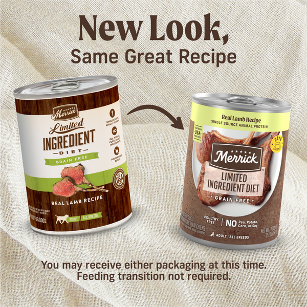 Merrick Limited Ingredient Diet Real Lamb Recipe Canned Dog Food