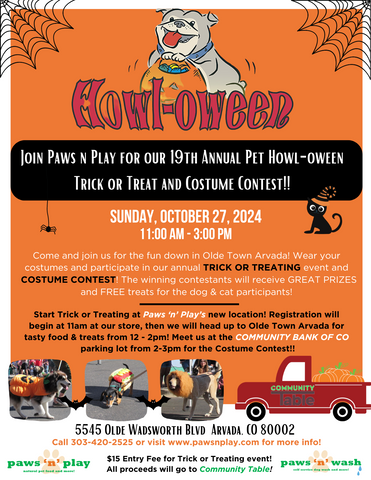 2024 Paws n Play Annual Howloween!!!