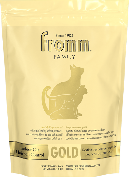 Fromm Gold Indoor Cat Hairball Control Dry Cat Food