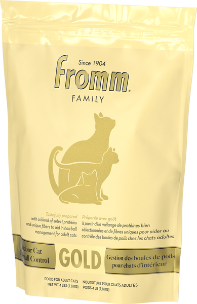 Fromm Gold Indoor Cat Hairball Control Dry Cat Food