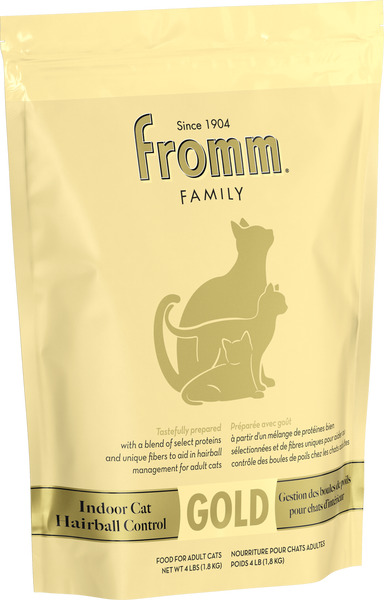 Fromm Gold Indoor Cat Hairball Control Dry Cat Food