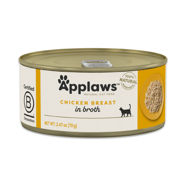 Applaws Natural Chicken Breast in Broth Can Cat Food