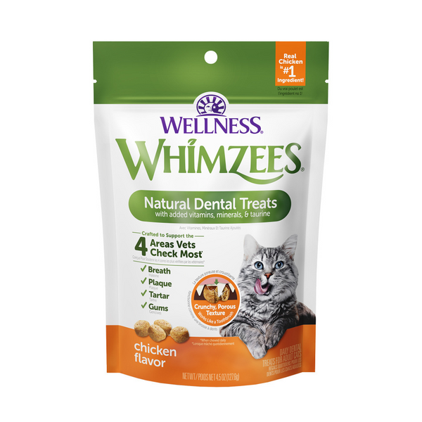 Whimzees Cat Dental Treats Chicken Flavor