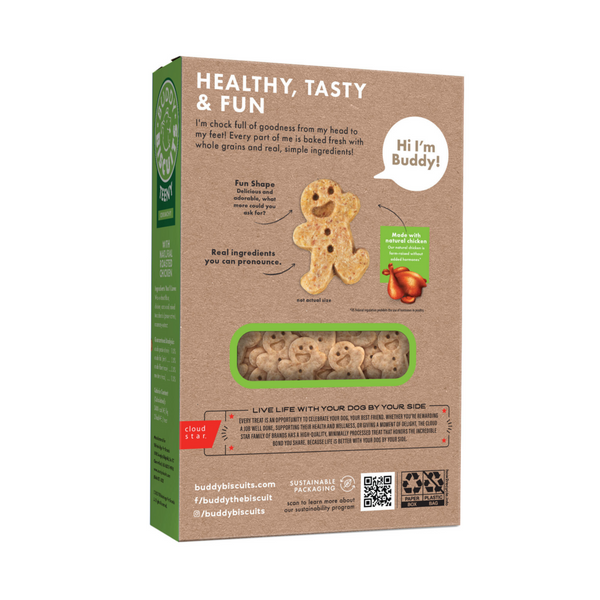 Buddy Biscuits Crunchy Roasted Chicken Dog Treats