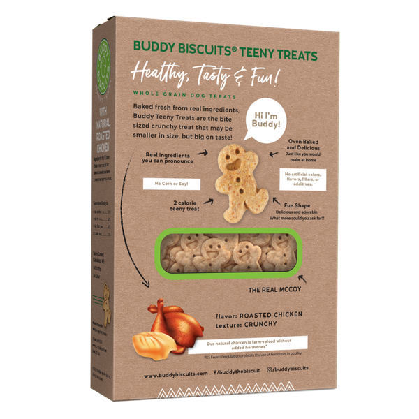 Buddy Biscuits Crunchy Roasted Chicken Dog Treats