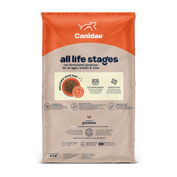Canidae All Life Stages Dry Dog Food, Multi-Protein Recipe