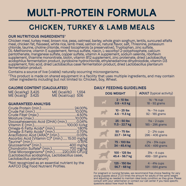 Canidae All Life Stages Dry Dog Food, Multi-Protein Recipe
