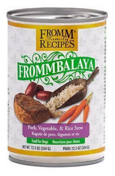 Fromm Family Recipes Frommbalaya Pork, Vegetable, & Rice Stew Canned Dog Food