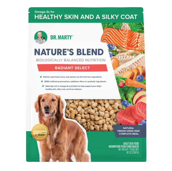 Dr. Marty Natures Blend Radiant Select Freeze Dried Dog Food
