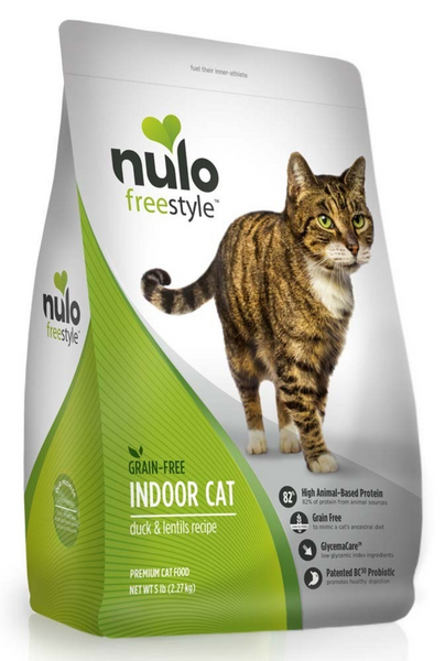 Nulo Freestyle Grain Free Duck and Cod Indoor Cat Food