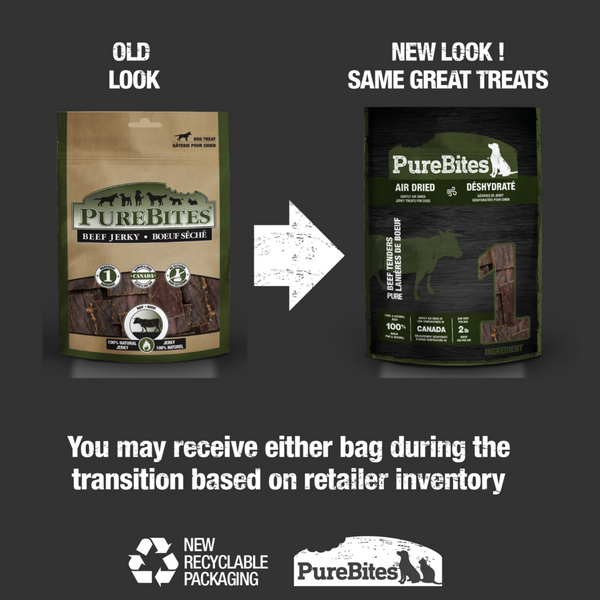 PureBites Freeze Dried Beef jerky Dog Treats