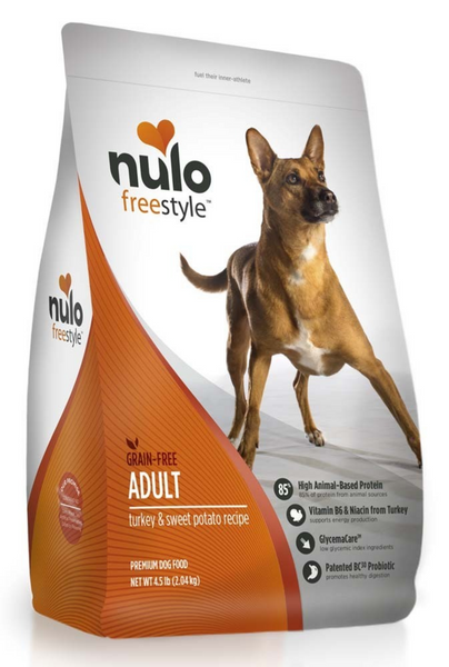 Nulo Freestyle Adult Dog Grain Free Turkey & Sweet Potato Recipe Dry Food