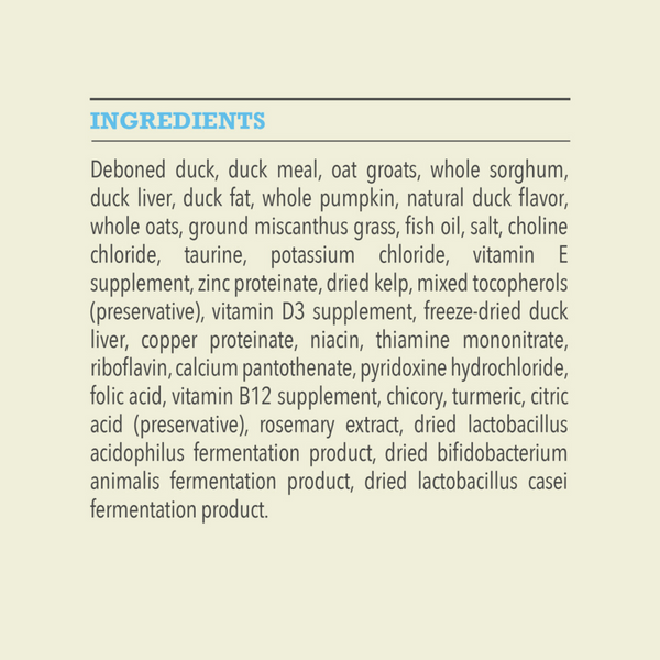 ACANA Wholesome Grains, Duck & Pumpkin Recipe, Limited Ingredient Diet Dry Dog Food