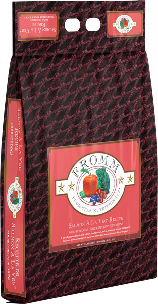 Fromm Four Star Salmon A La Veg Recipe Dry Dog Food