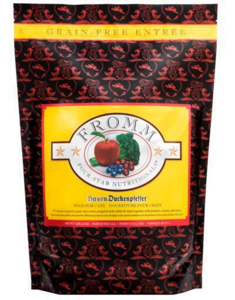 Fromm Four Star Hasen Duckenpfeffer Grain Free Recipe Dry Cat Food