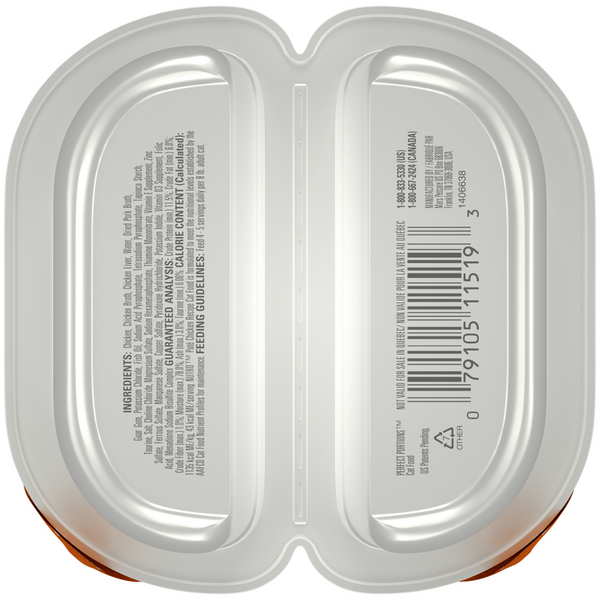 Nutro Perfect Portions Grain-Free Chicken Recipe Cat Food Trays