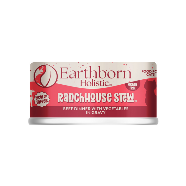 Earthborn Holistic Grain Free RanchHouse Stew Canned Cat Food