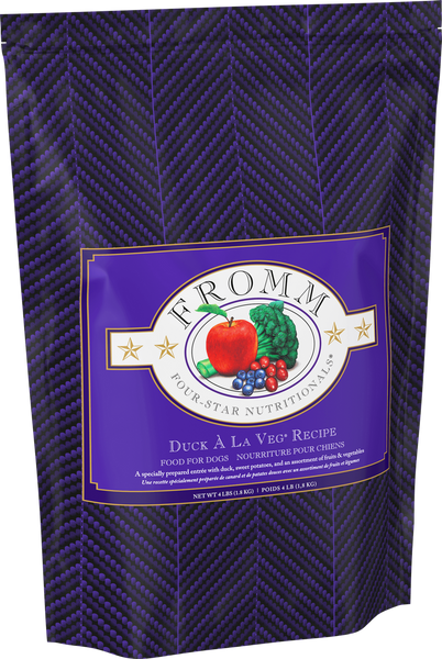 Fromm Four Star Duck A La Veg Dog Food