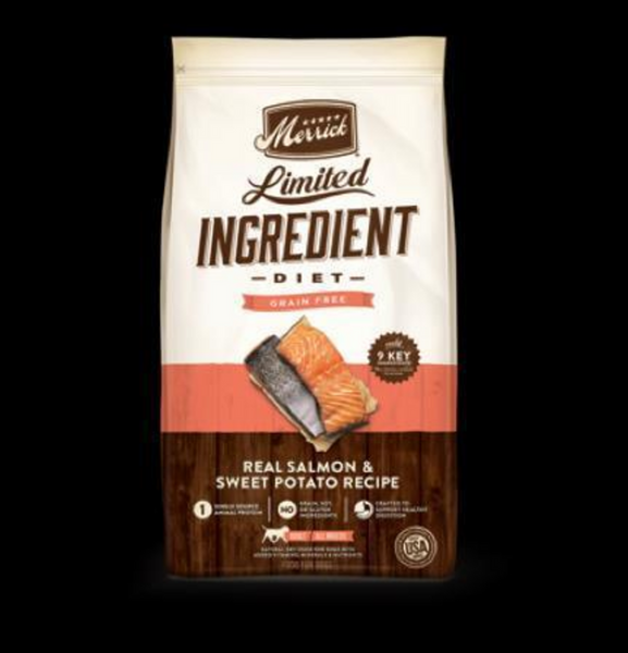 Merrick Limited Ingredient Diet Grain Free Real Salmon & Sweet Potato Recipe Dry Dog Food