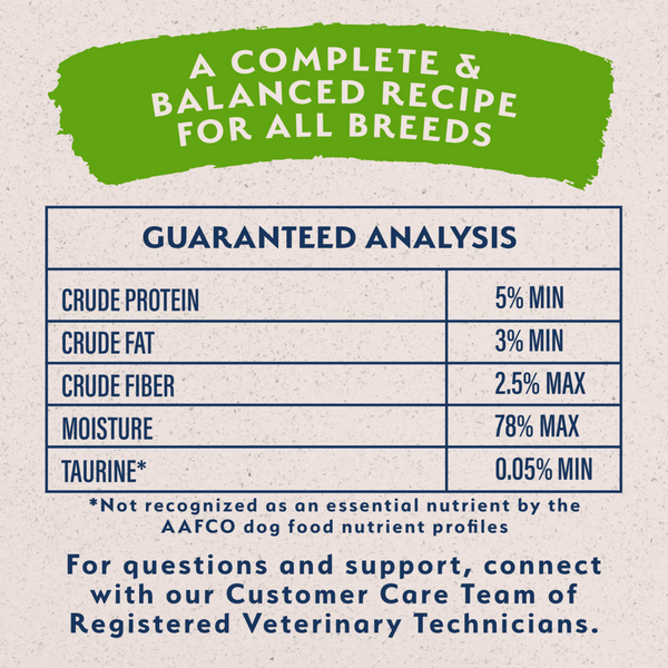 Natural Balance Limited Ingredient Wet Dog Food, Vegetarian Recipe