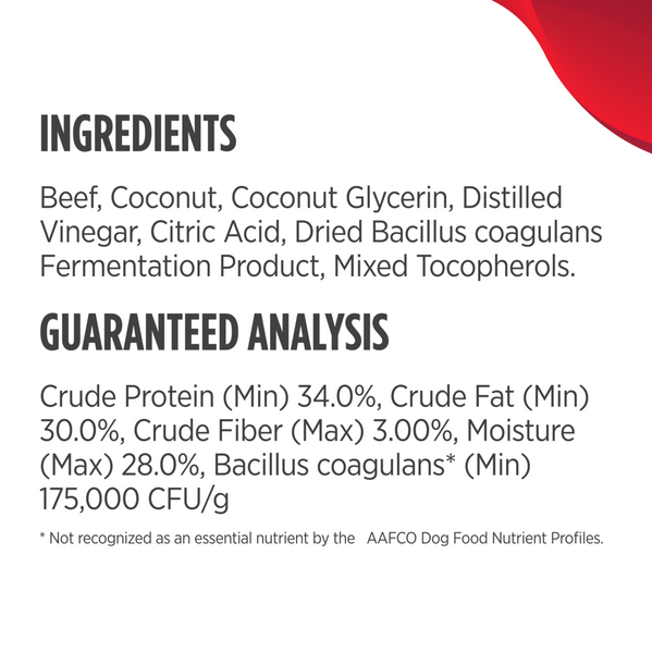 Nulo Dog Jerky Grain Free Beef & Coconut
