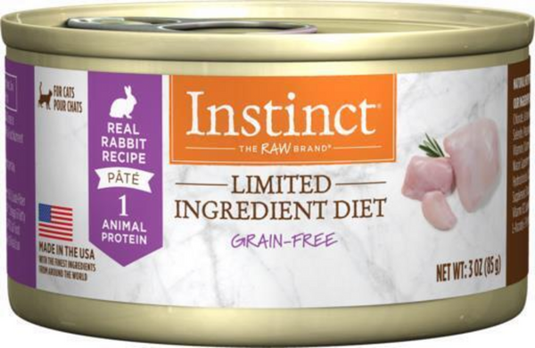 Instinct Limited Ingredient Diet Grain Free Rabbit Wet Cat Food