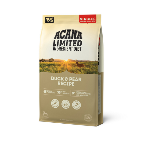ACANA Singles Limited Ingredient Dry Dog Food Duck & Pear Recipe