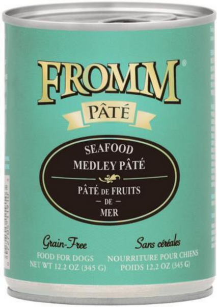 Fromm Seafood Medley Pate Grain Free Canned Dog Food