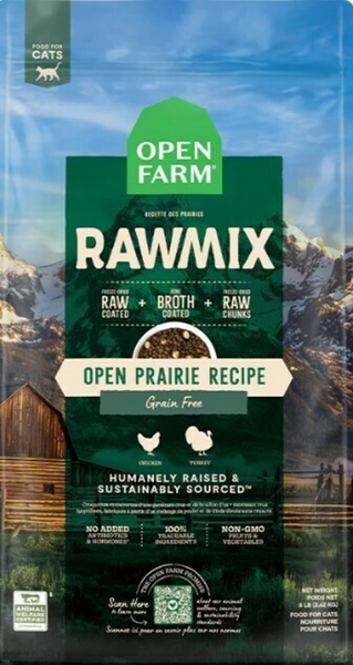 Open Farm Grain Free RawMix Open Prairie Dry Cat Food