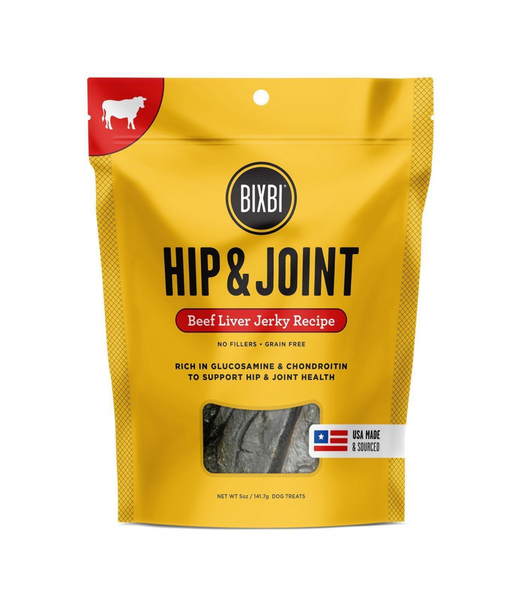 Bixbi Hip and Joint Beef Lung Jerky Dog Treats