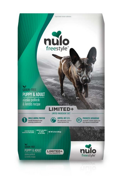 Nulo Freestyle Limited+ Puppy/Adult Grain Free Pollock