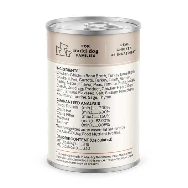 Canidae All Life Stages Wet Dog Food, Chunky Stew Toppers, Multi-Protein & Vegetable Recipe, 12.7 oz.
