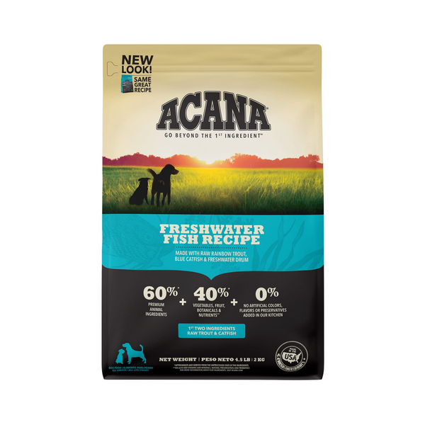 Acana Freshwater Fish Recipe Dry Dog Food