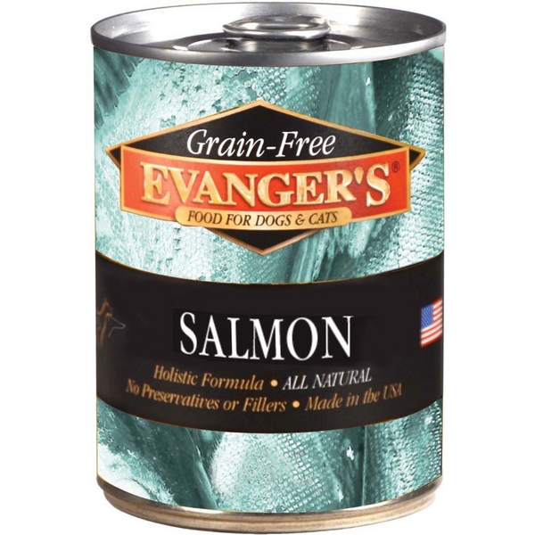 Evanger's Grain Free Wild Salmon Canned Cat and Dog Food