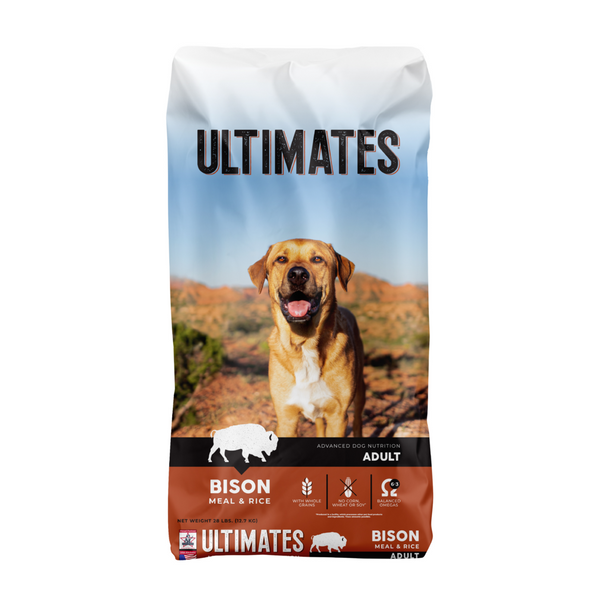 Ultimates Bison & Rice Dry Dog Food