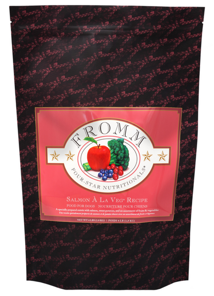 Fromm Four Star Salmon A La Veg Recipe Dry Dog Food