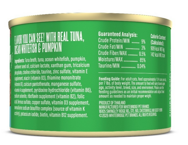 Tiki Cat Friends Tuna Ocean Whitefish and Pumpkin Wet Cat Food