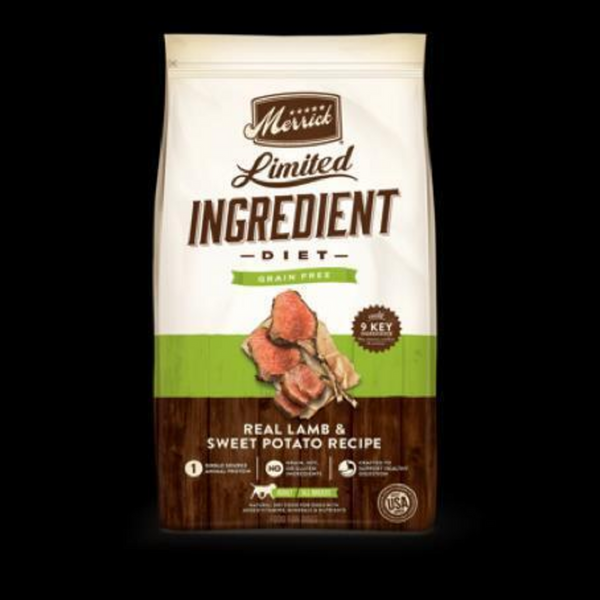 Merrick Limited Ingredient Diet Grain Free Real Lamb & Sweet Potato Recipe Dry Dog Food