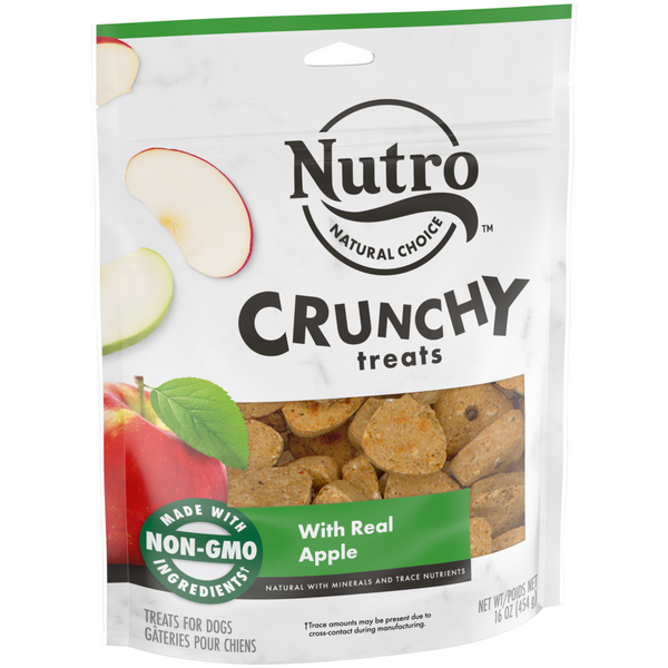 Nutro Crunchy Treats with Real Apple Dog Treats