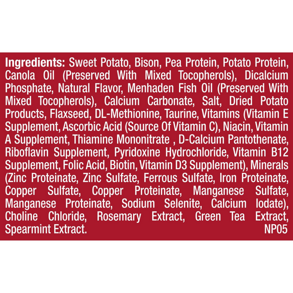 Natural Balance Limited Ingredient Reserve Grain Free Dry Dog Food, Sweet Potato & Bison Recipe