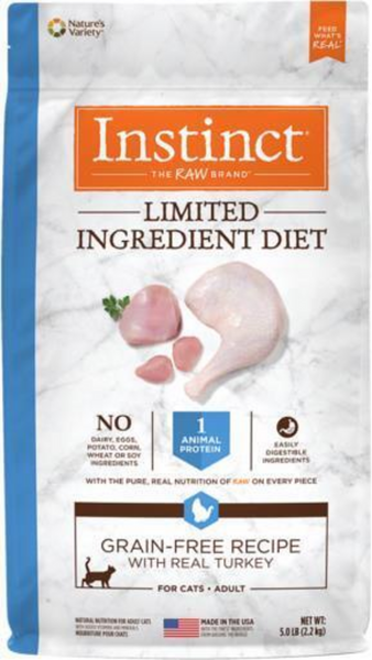 Instinct Limited Ingredient Diet Grain Free Turkey Dry Cat Food