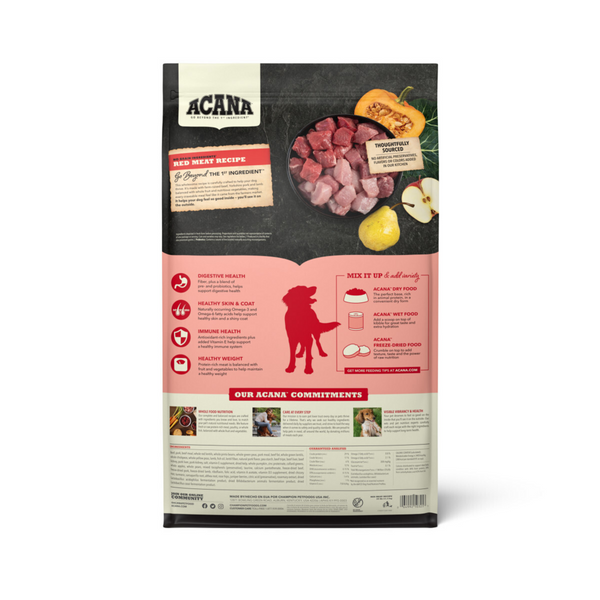 ACANA Red Meat Recipe Dry Dog Food