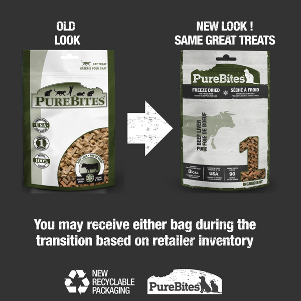 PureBites Freeze Dried Beef Liver Cat Treats