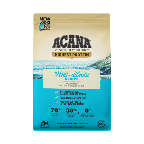 Acana Highest Protein Wild Atlantic Recipe Dry Dog Food