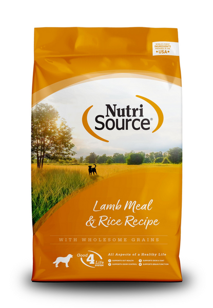 NutriSource Lamb Meal & Rice Dry Dog Food