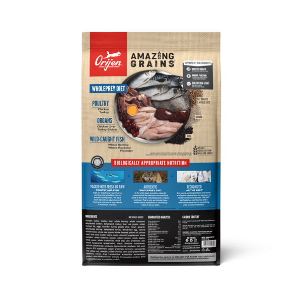 ORIJEN High Protein Amazing Grains Original Dry Dog Food