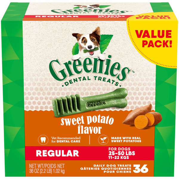 Greenies Dental Bone Sweet Potato