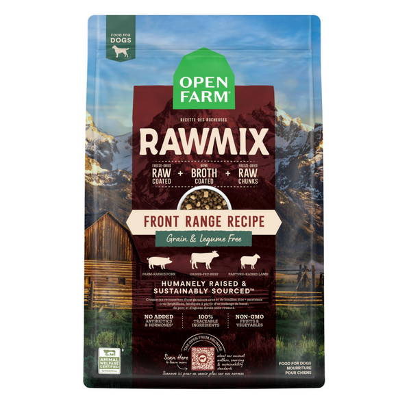 Open Farm Grain & Legume Free RawMix Front Range Dry Dog Food